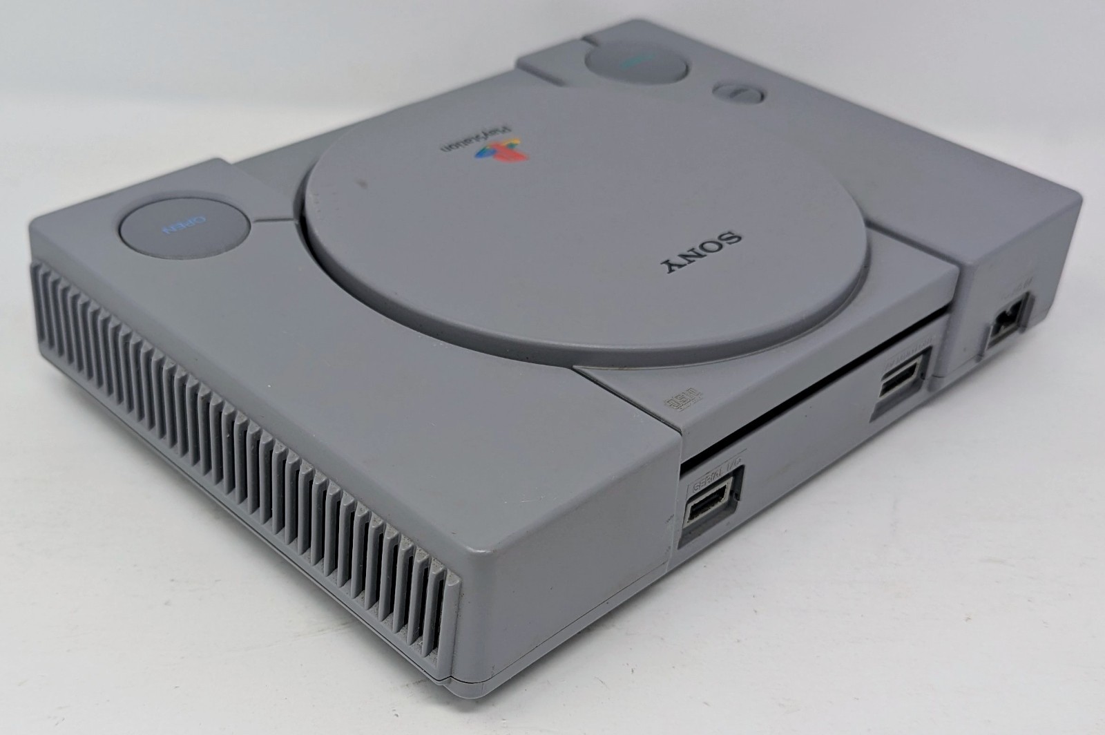 Sony PlayStation 1 PS1 Console Bundle w 10 Games- Madden 99, Space Race, Tested!