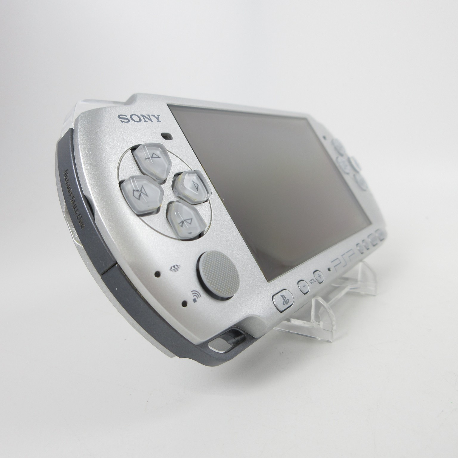 【Near Mint】Sony PSP-3000 Mystic Silver Console No Battery Japan Ver. #DEN2/08/06