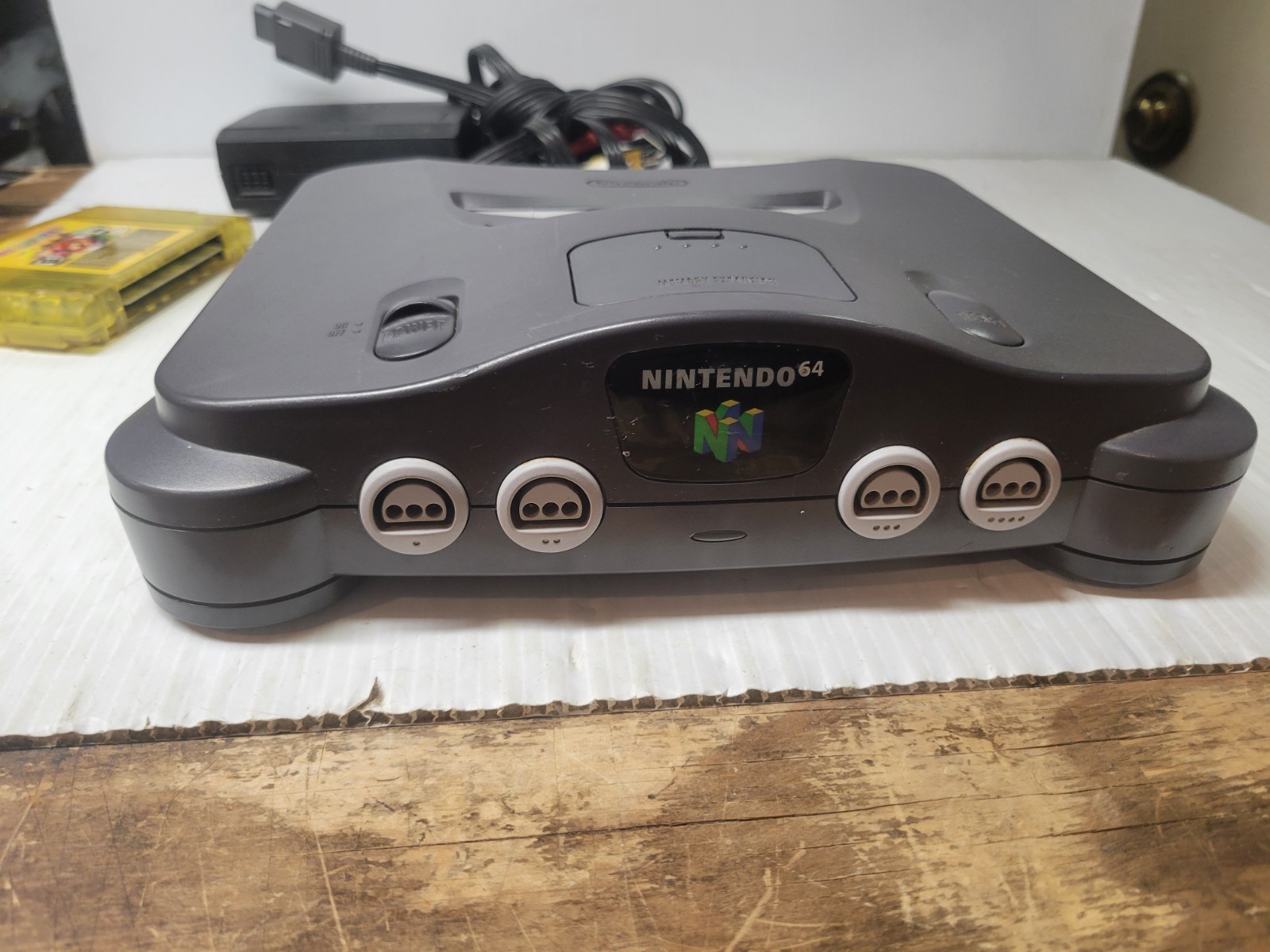 Nintendo 64 ConsolenvNUS-001 (USA) – Tested Working W/Mario Party No Cont.