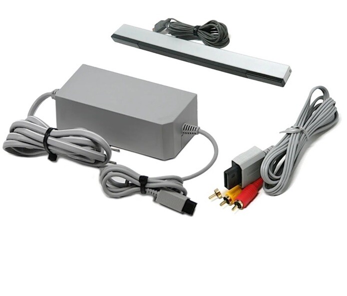 Nintendo Game-Wii System Console &2REMOTES,3Games,2Motion PlusAdapter/SG/Manual
