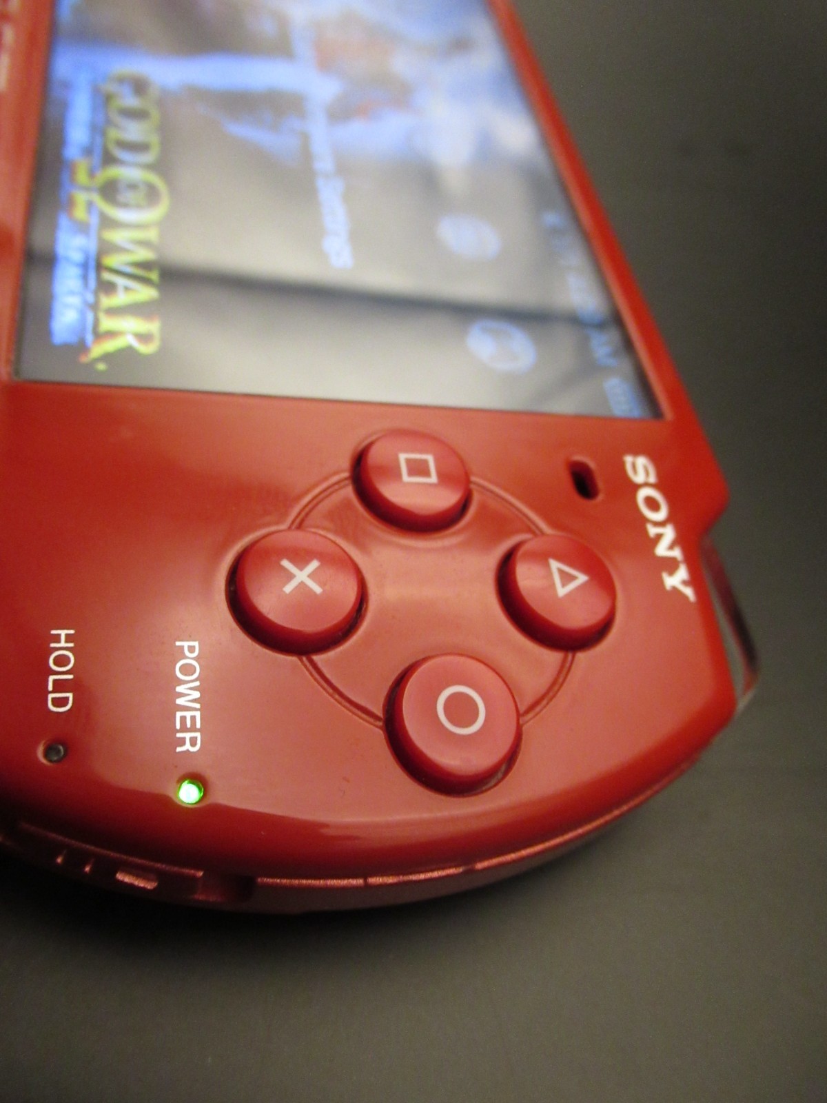 Sony PSP 2001 64Gb God of War Limited Special Edition TESTED, V.G. RARE, ARK-4!