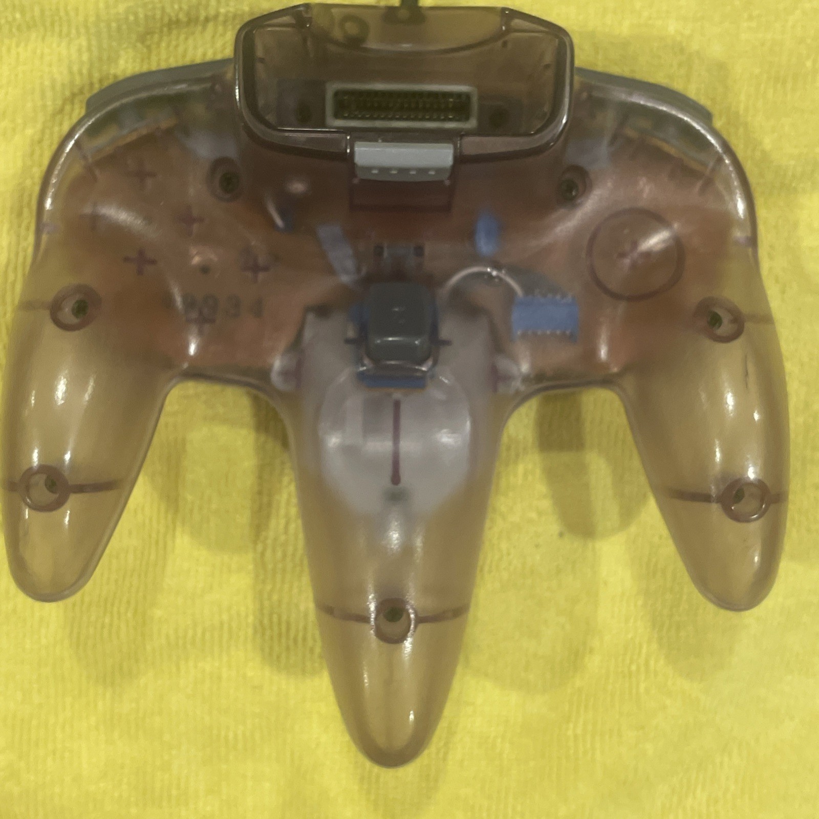 Nintendo 64 Console Bundle w/2 OEM Controllers Gray & Atomic Purple Clean Tested