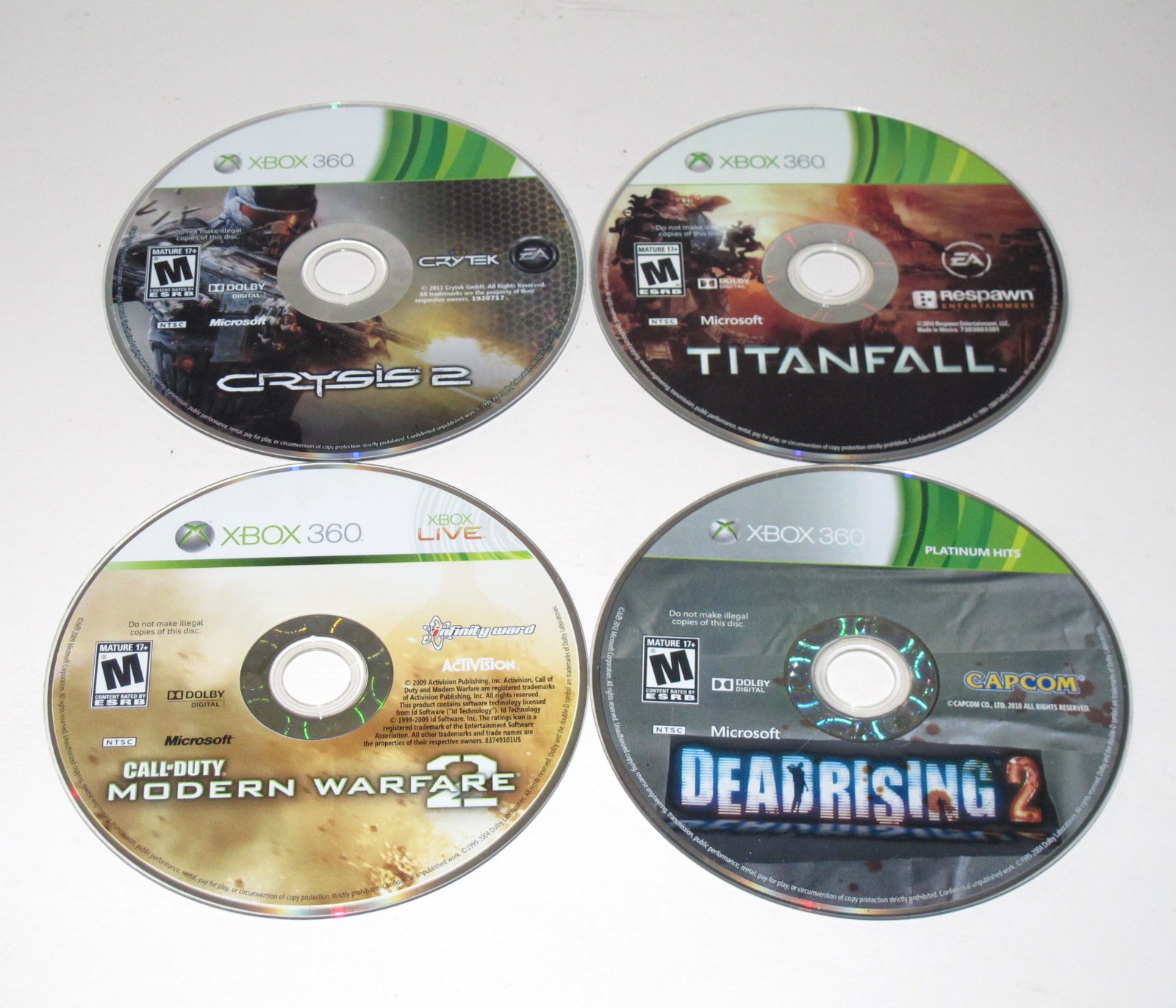 XBOX 360 Slim Console Bundle LOT Nr Mint & 100% OEM + Controller & 12 Games COD
