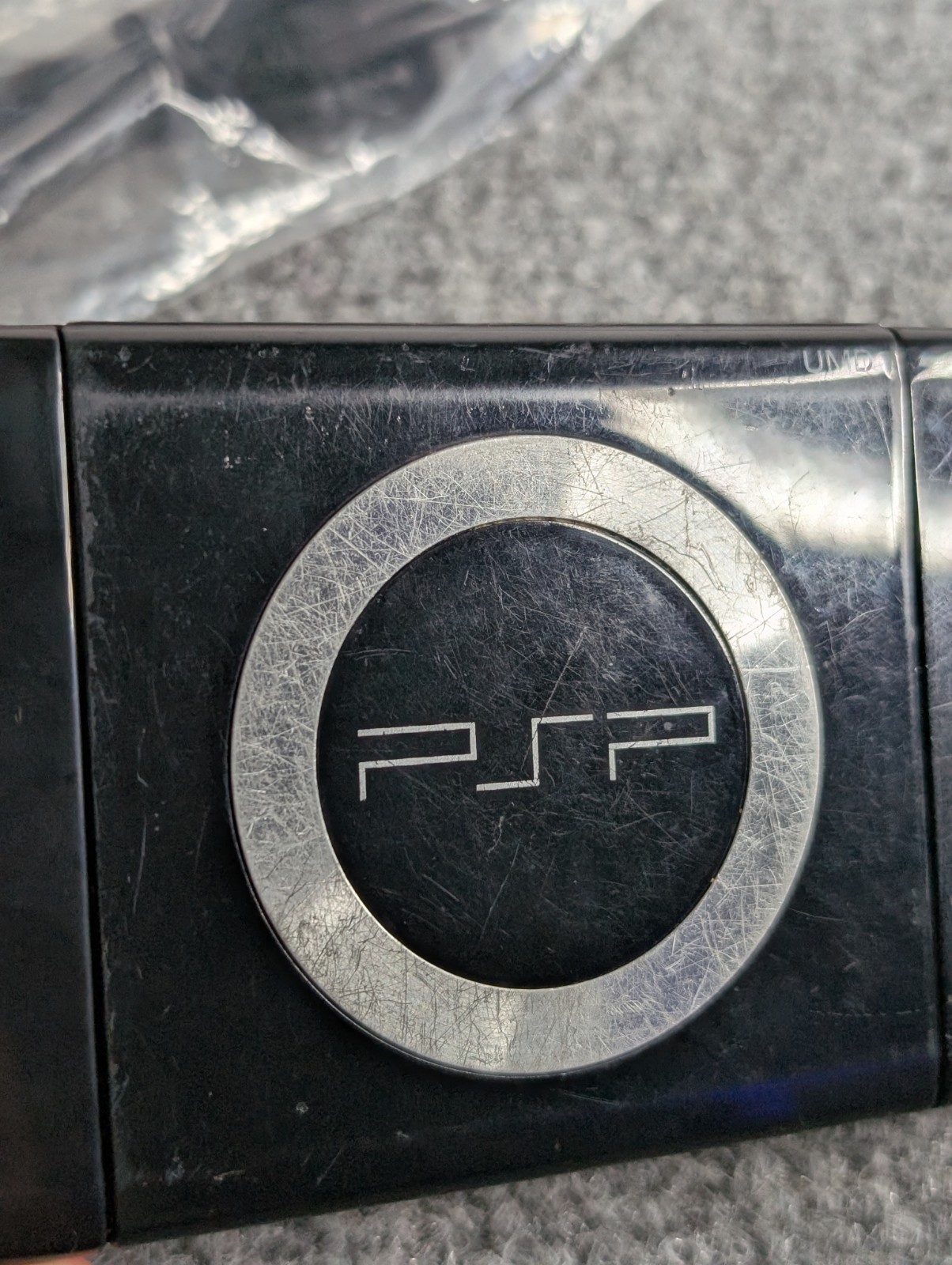 Sony PSP Console Black 2001 Handheld With Charger and Battery Tested & Working