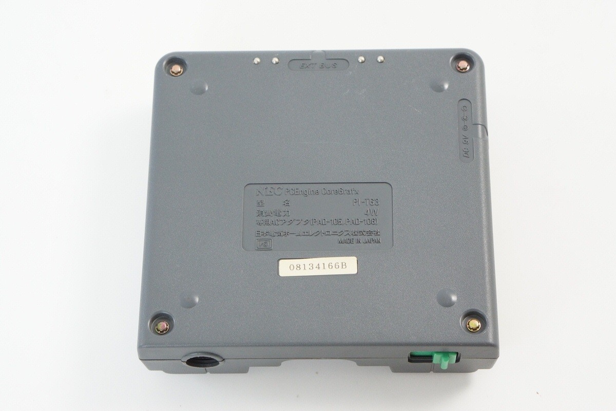 PC Engine CORE GRAFX Console -System Only- PI-TG3 Tested 08134166B