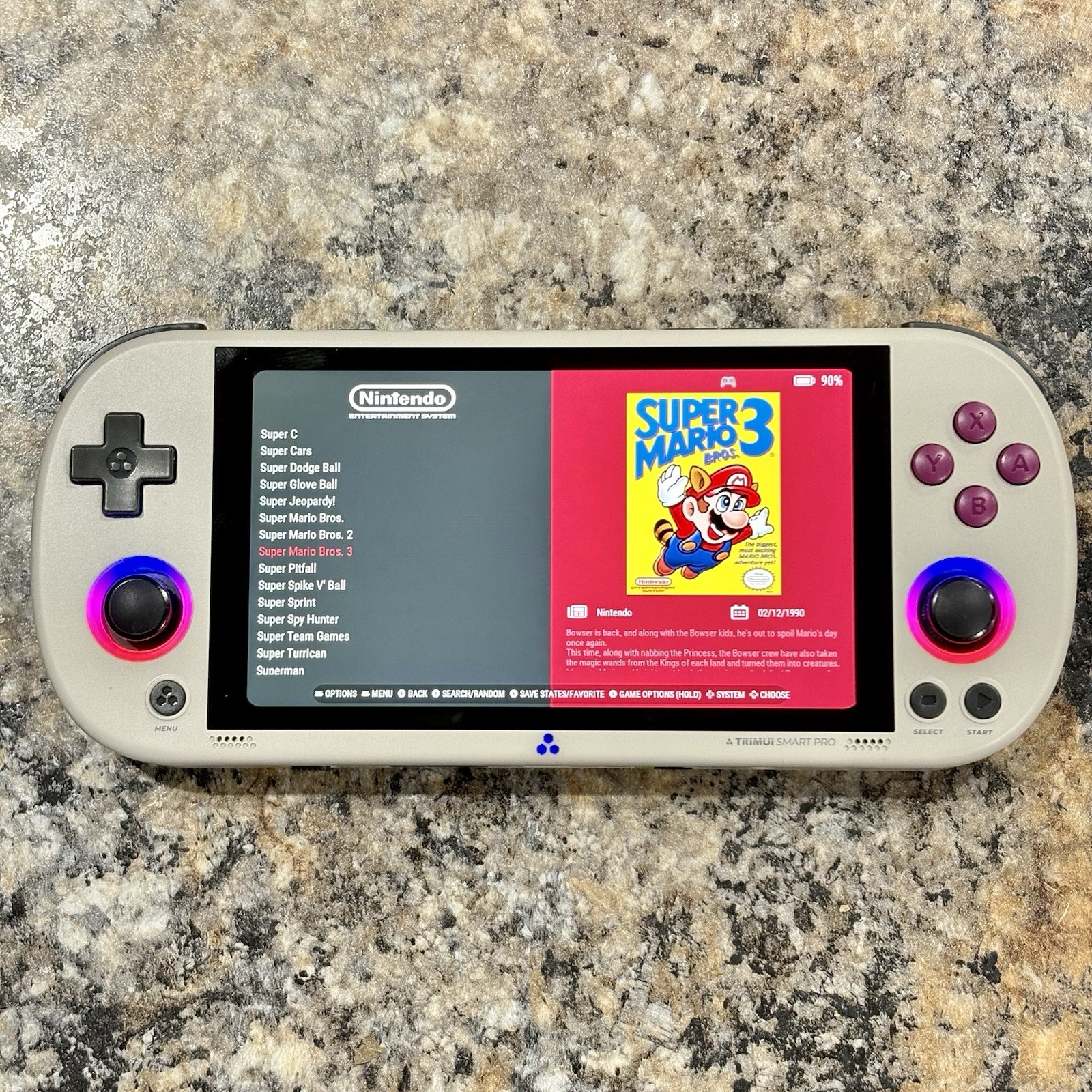 New Trimui Smart Pro Gaming Handheld, New 64GB Card, Custom Loaded Ready To Play