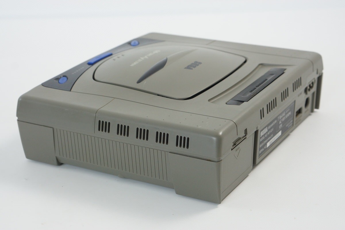 Sega Saturn GREY Console HST-3210 -21Pin Drive- Tested System NTSC-J B52085503
