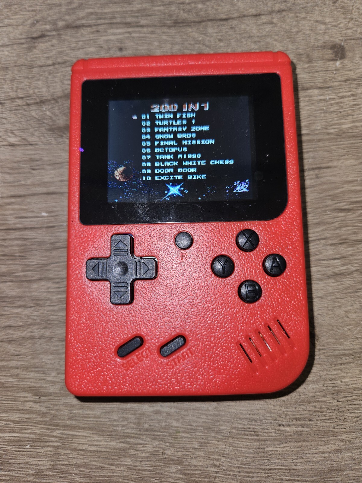 Merkury Innovations Fantastic Arcade Fun Portable Gaming Console 200 Games Clean