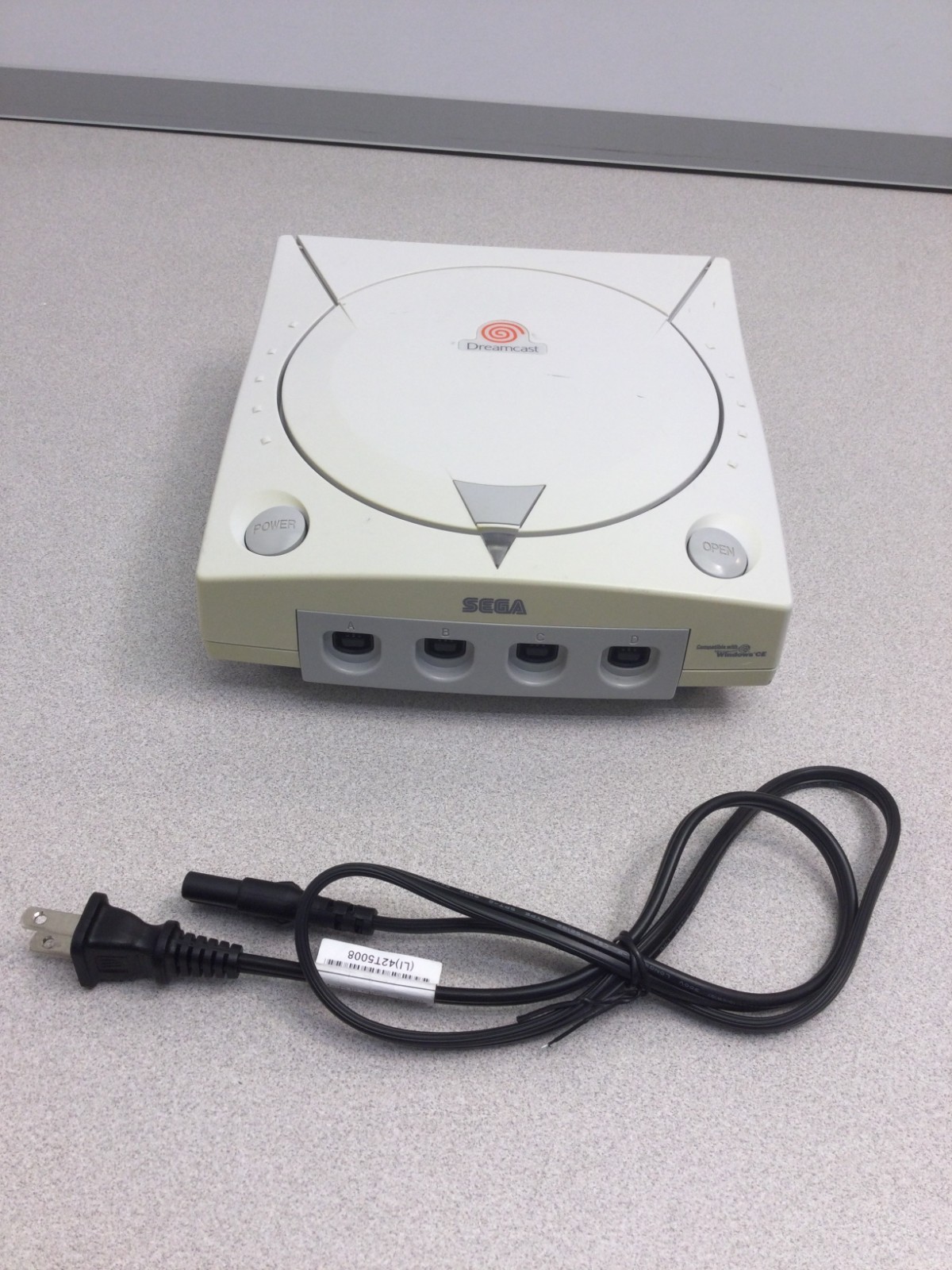 Sega Dreamcast HKT-3020 White Console Only Power Tested