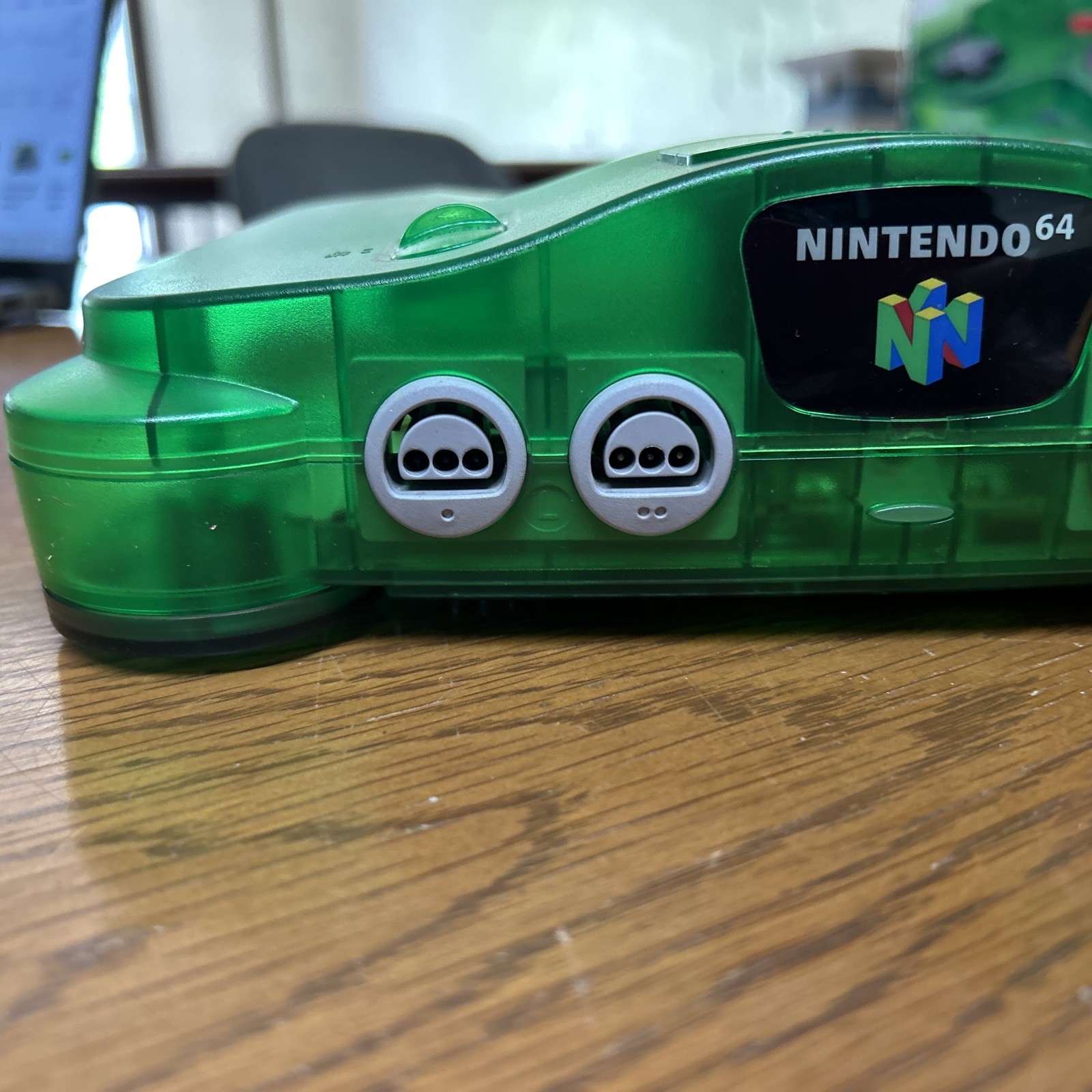 Nintendo 64 Funtastic Jungle Green System Console Complete CIB W/Expansion Pak