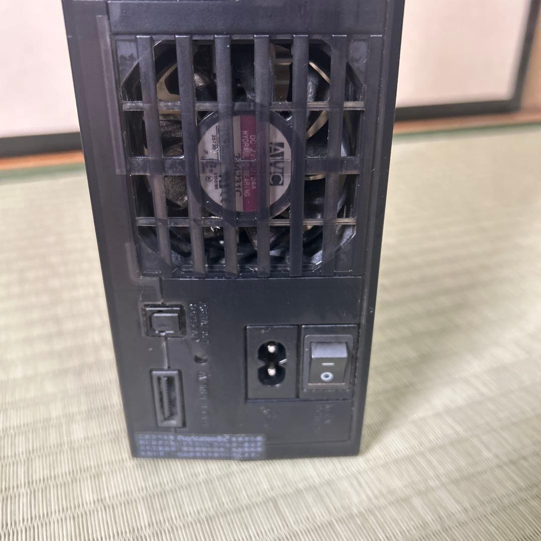 SONY PS2 Console SCPH-50000 Midnight Black Operation Confirmed