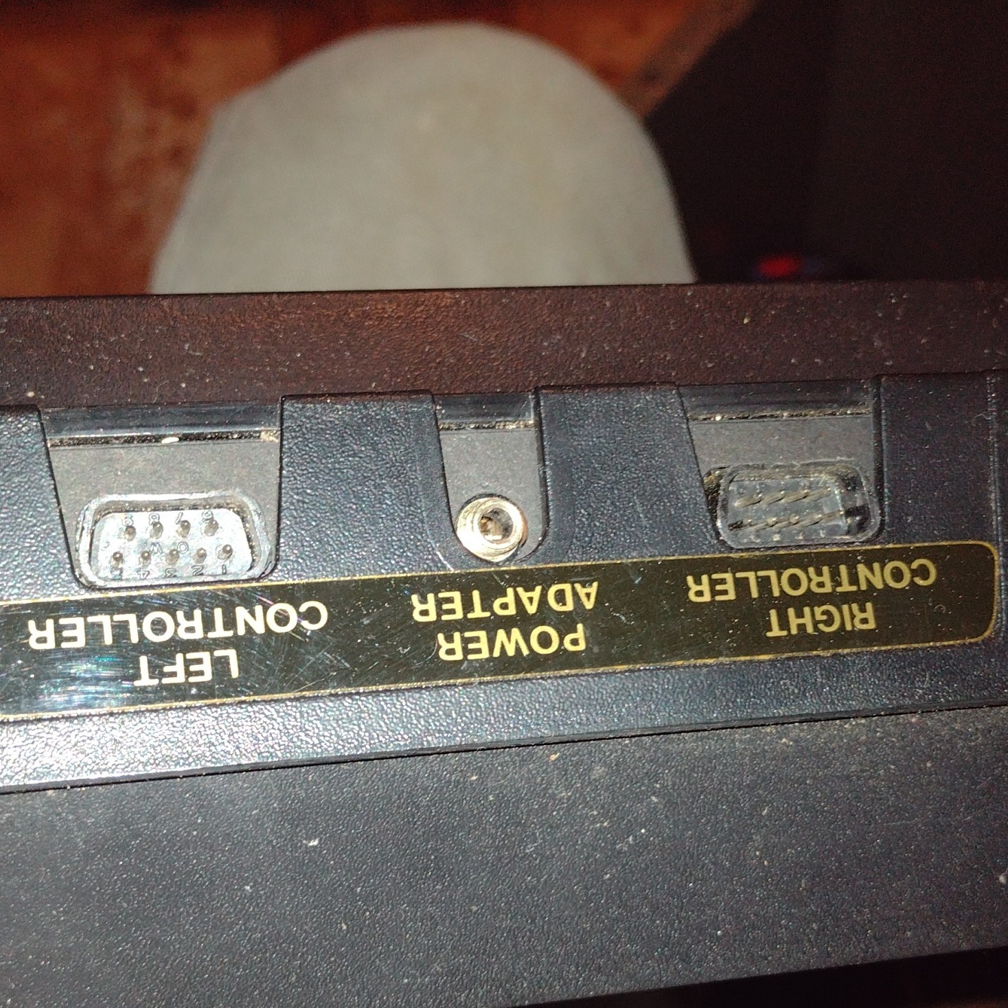 Atari 2600 CX-2600 Black/Brown Home Console RF NTSC 1977 w/ Joystick,Paddles
