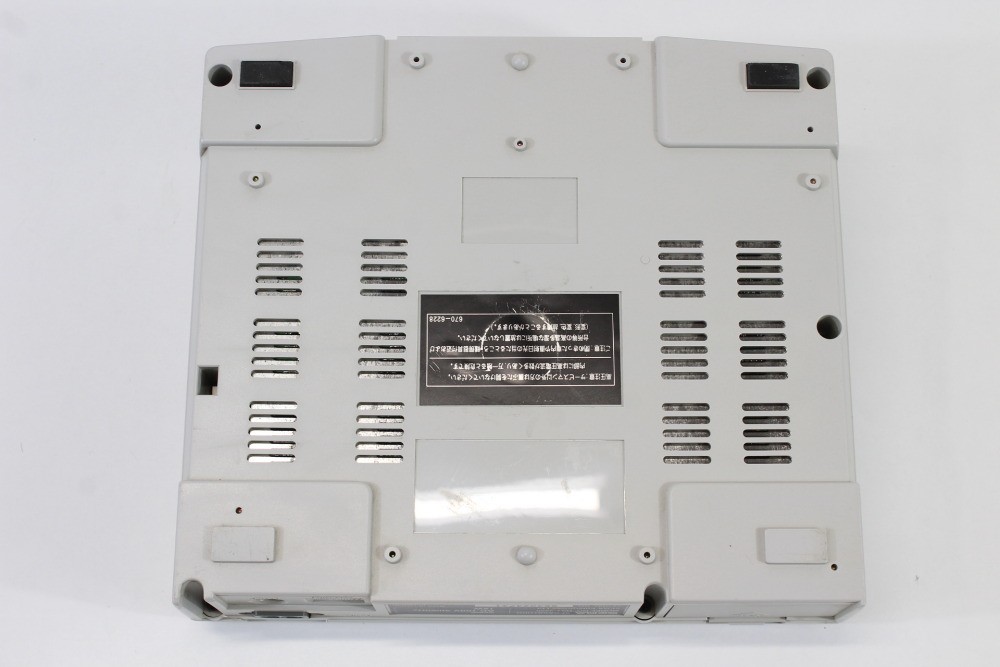 SEGA Saturn White Console Controller x2 AC AV HST-3220 SS JP Japan WORKING #3
