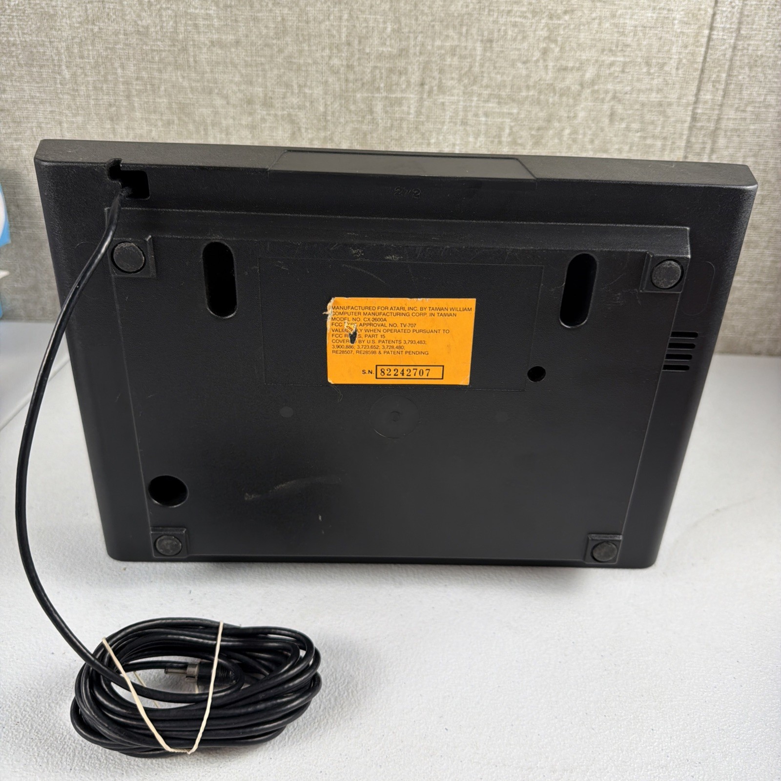 Atari 2600 Video Computer System Model CX-2600 A – Console Only PARTS/UNTESTED