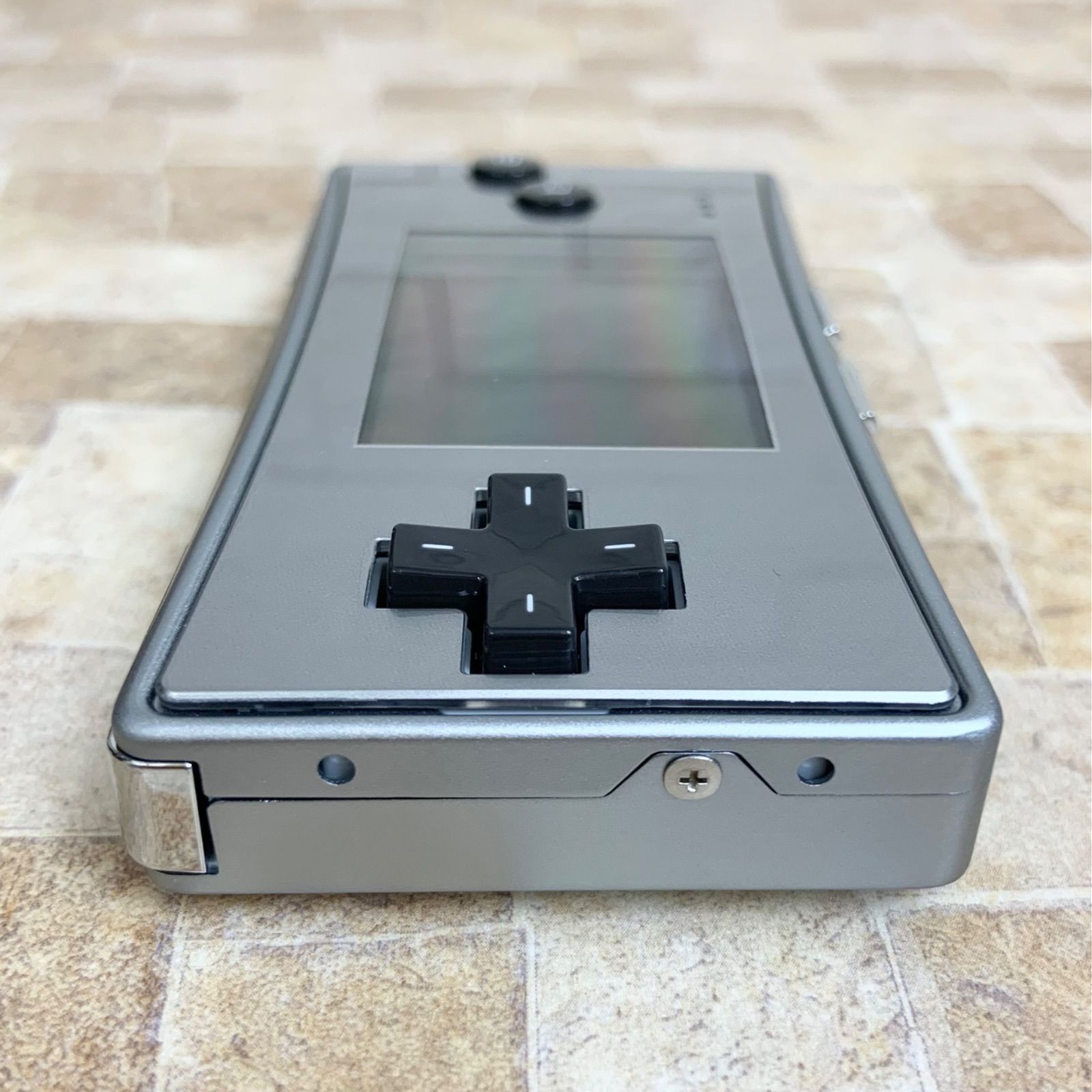 NEW Nintendo Game Boy Micro Silver with AC Charger Boxed Never Used