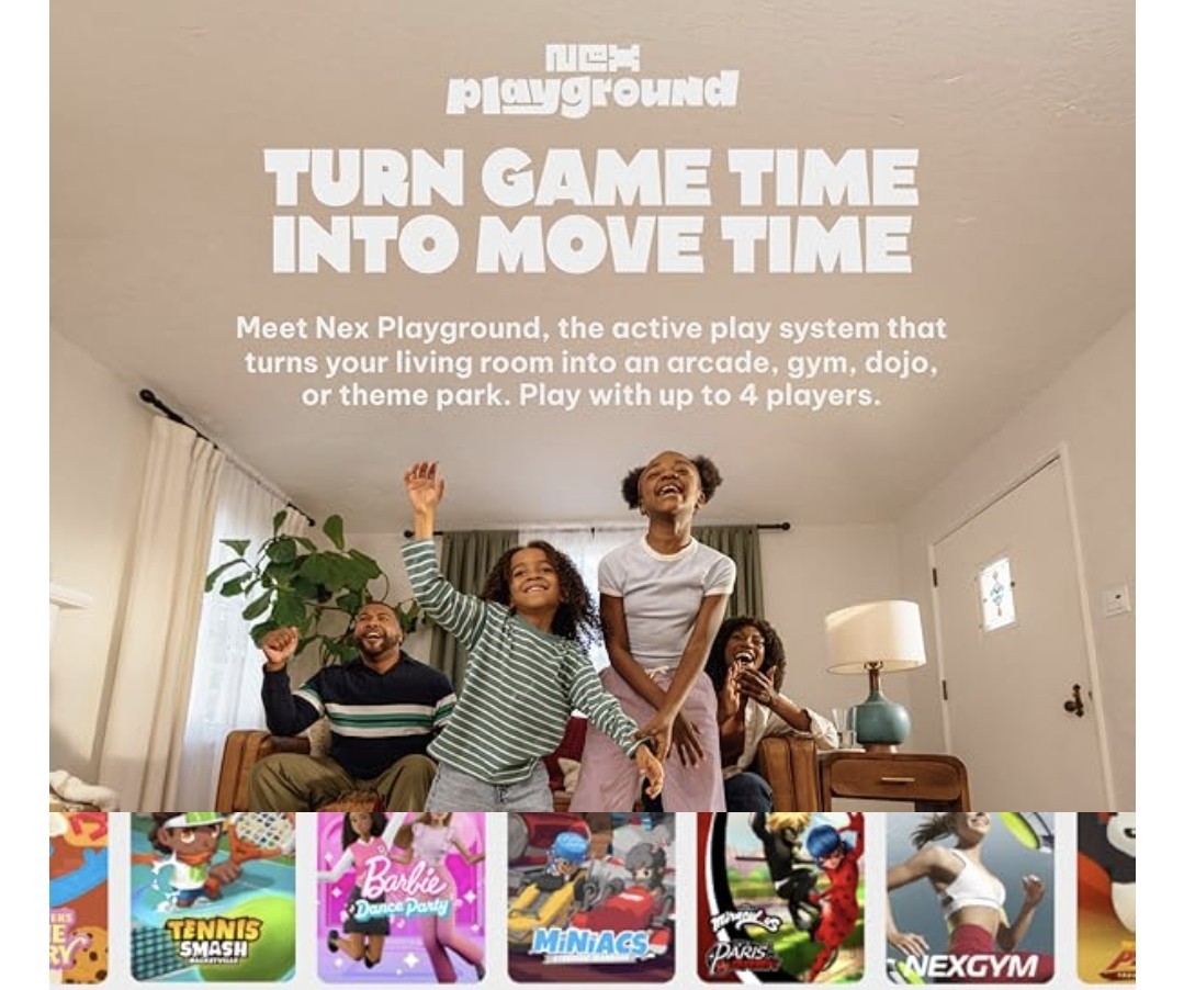 Nex Playground The Active Play System Families 12-Month Play Pass WE SHIP OVERSE