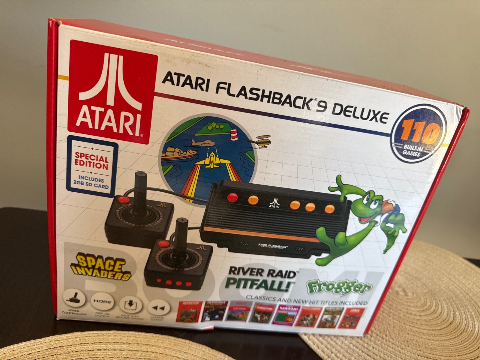 Atari Flashback 9 Deluxe 110 Built in Games (Black)