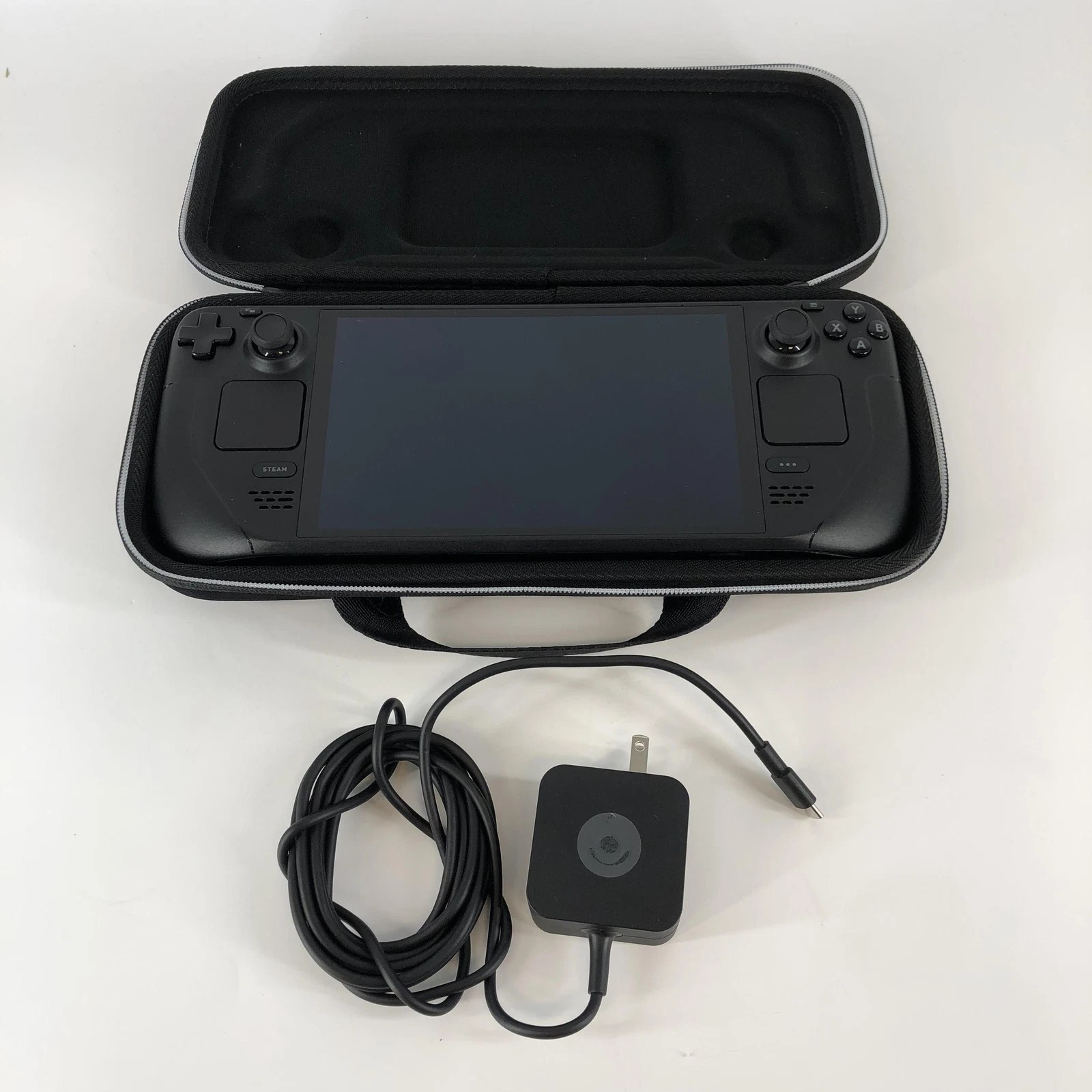 Valve Steam Deck OLED Handheld Console 512GB – Excellent w/ Case + Charger