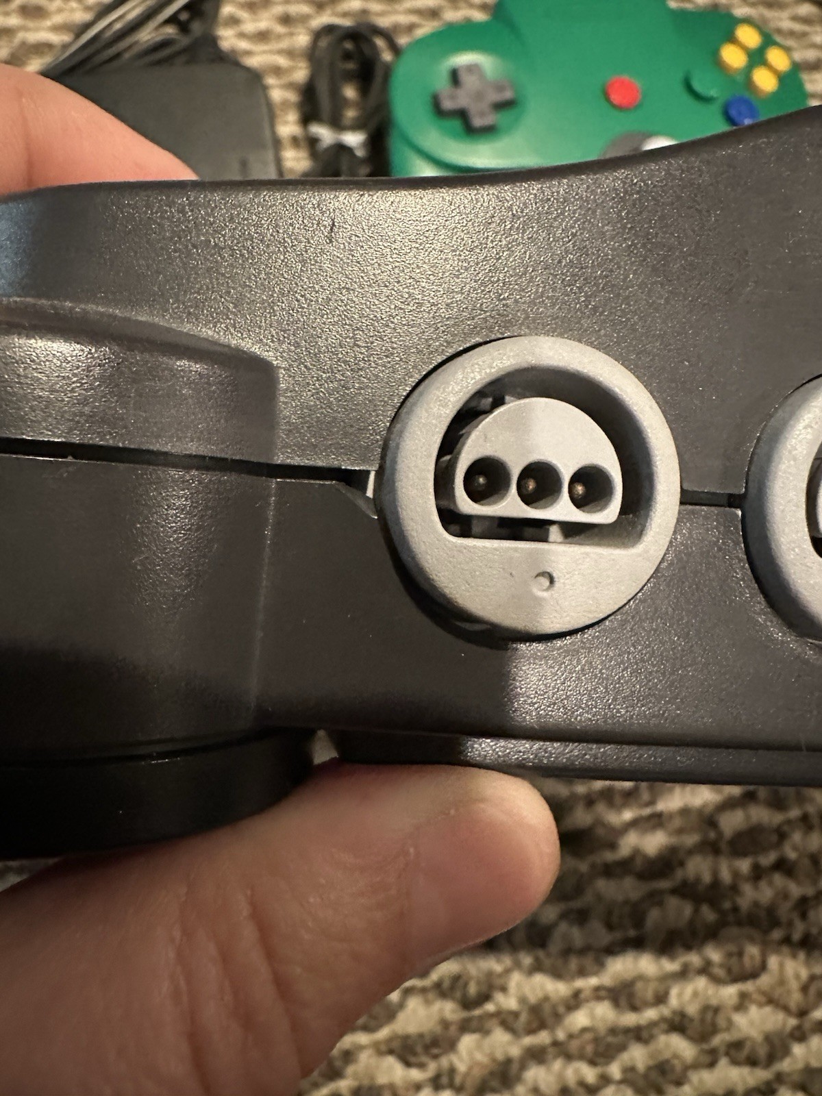 Nintendo 64 N64 Console, 2 OEM Original Controllers Works (Read description)