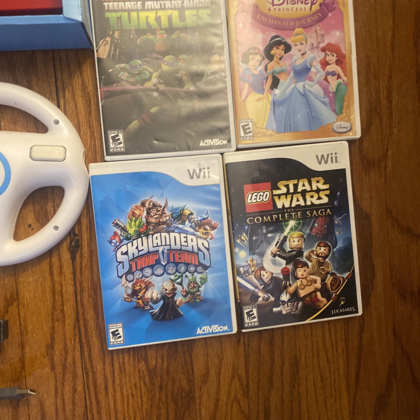 Nintendo Wii Red Backwards Compatible Pristine W/16 Games Plus Accessories