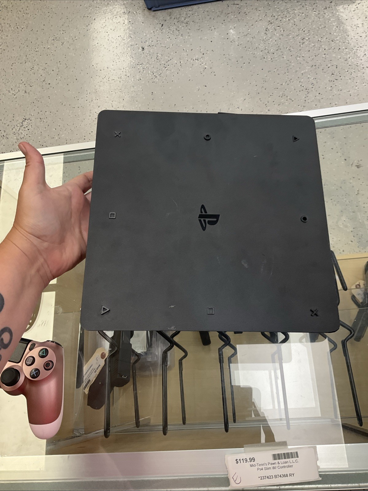 Sony PlayStation 4 Slim 500GB Console – Black 237423