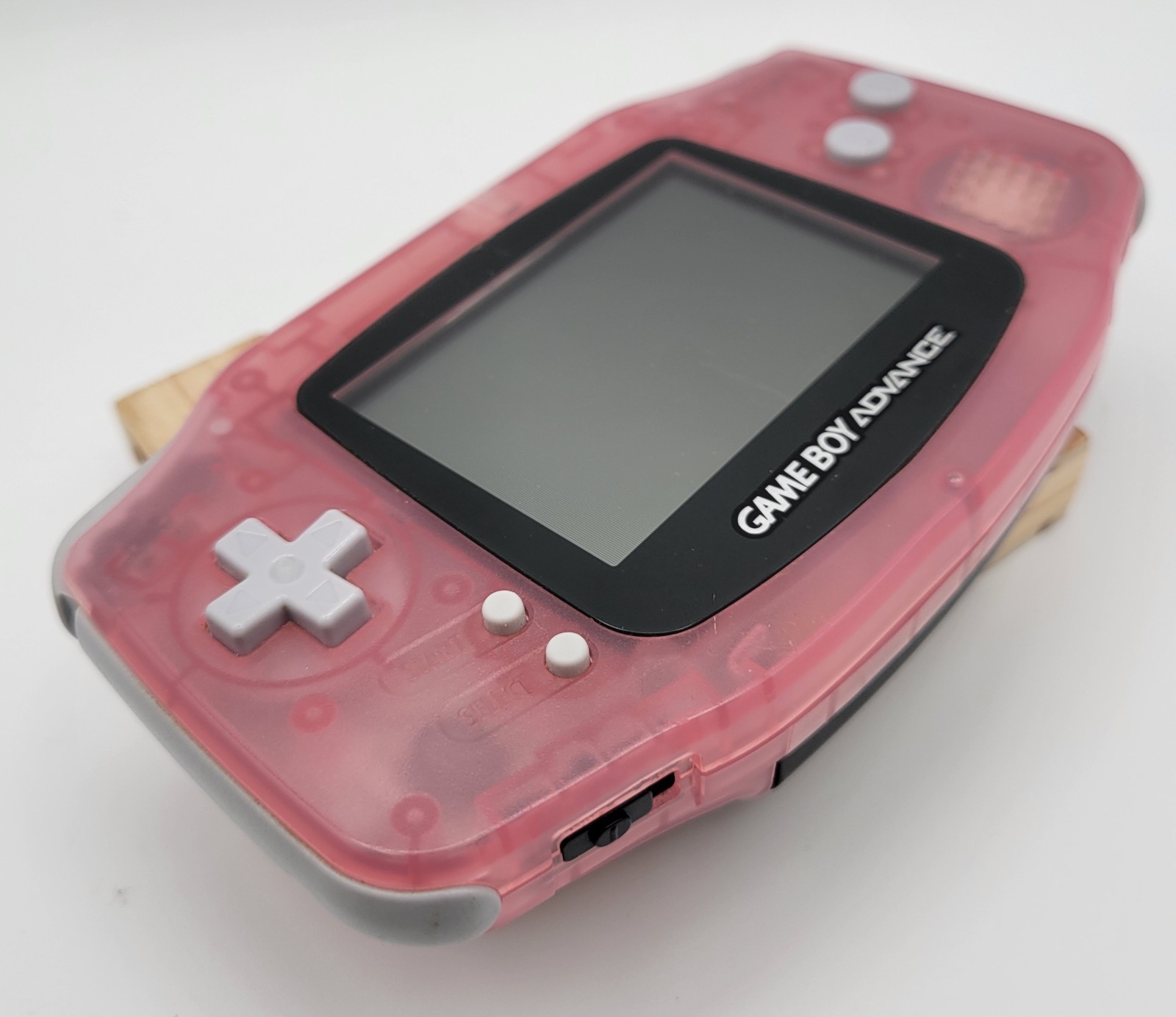 Nintendo Game Boy Advance Pink Console Bundle 5 Games & GBA Cartridge Cases