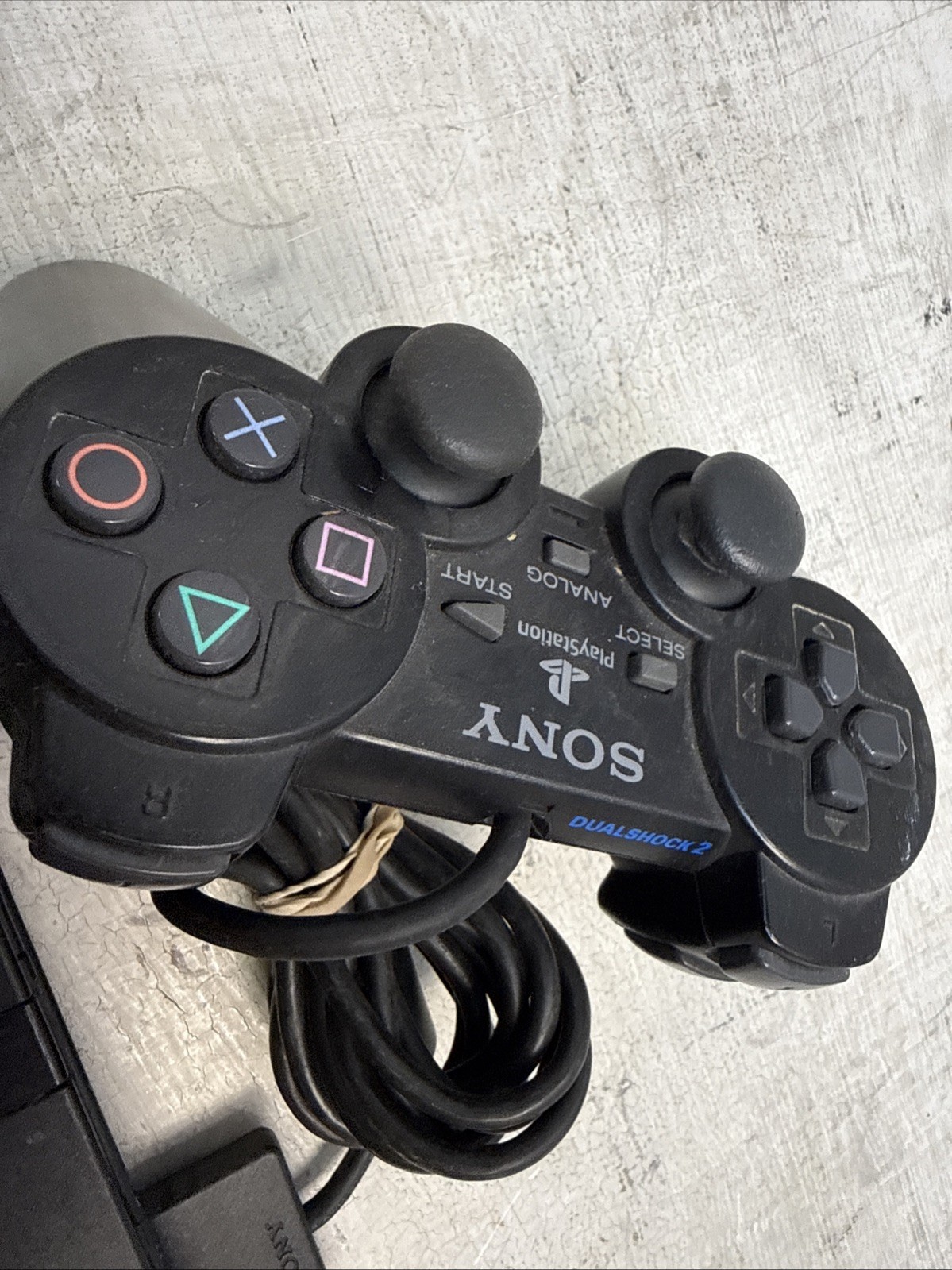 Sony PlayStation 2 Slim Console and Controller Only. Color may Vary.