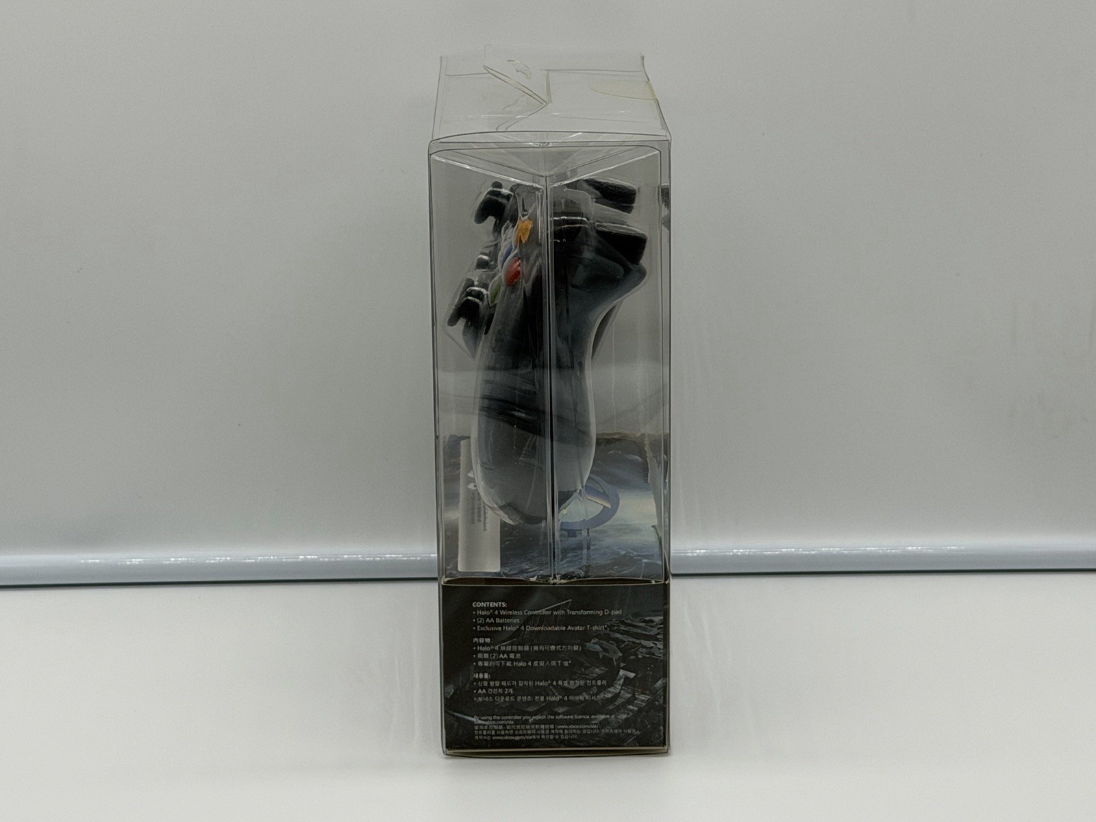 SEALED Halo 4 UNSC Xbox 360 Wireless Controller Korean Limited Edition KoreaRare