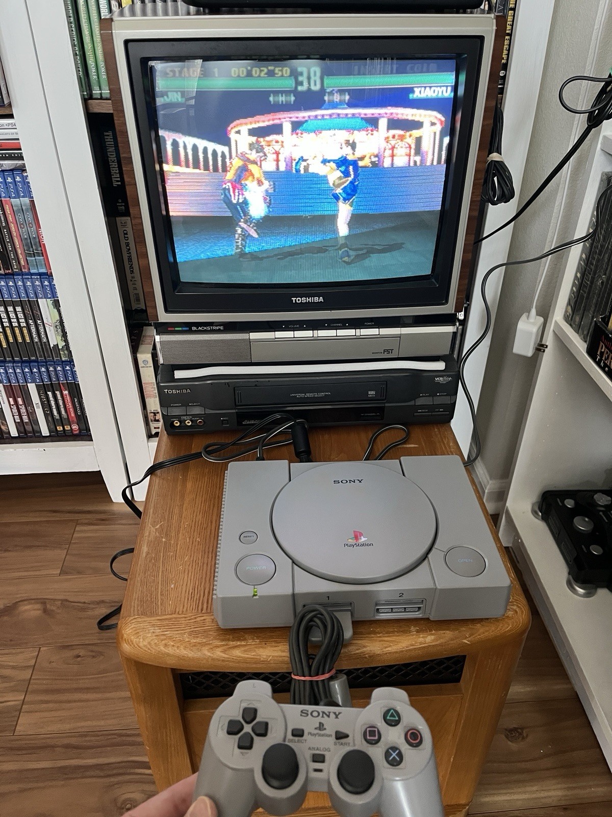 Sony PlayStation 1 Console (NTSC) Resident Evil II Bundle (please read)