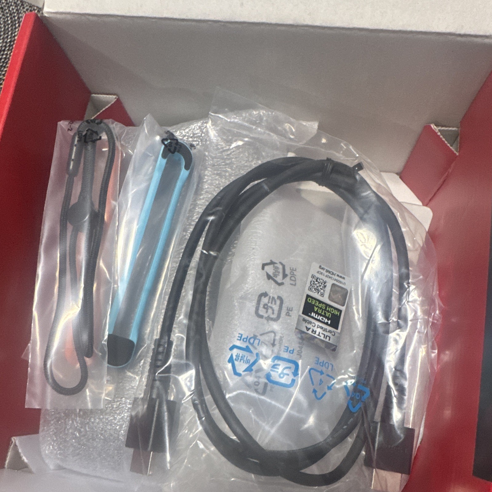 Grip, Dock, HDMI Cable, Joy-Con Straps 256GB❌NO CONSOLE❌