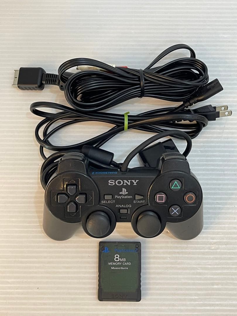 Sony PlayStation 2 PS2 SCPH-50000 Console Set Sakura Pink Limited Color