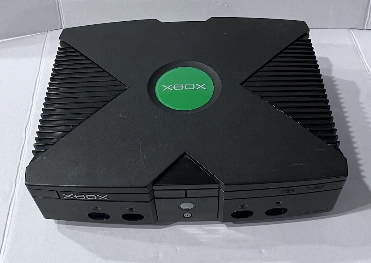 OG/Original Xbox Console Bundle – Cleaned W/ 2 Controllers & 12 Games, Tested