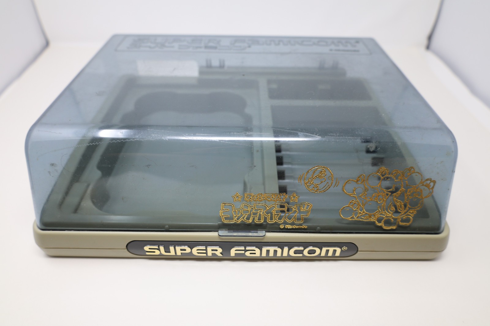 Super Famicom System Cartridge Storage Case YOSHI ISLAND Nintendo *US Seller*