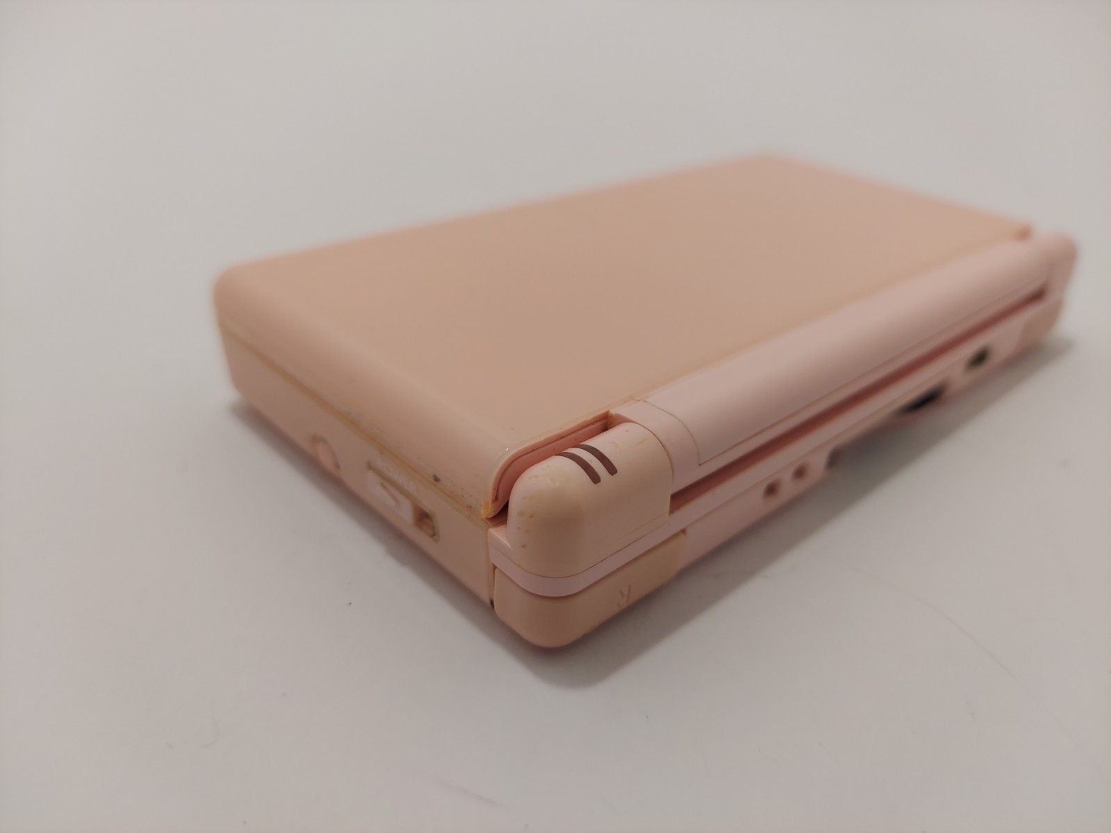 Nintendo DS Lite Console – Coral Pink With Charger, Stylus, And Games – TESTED