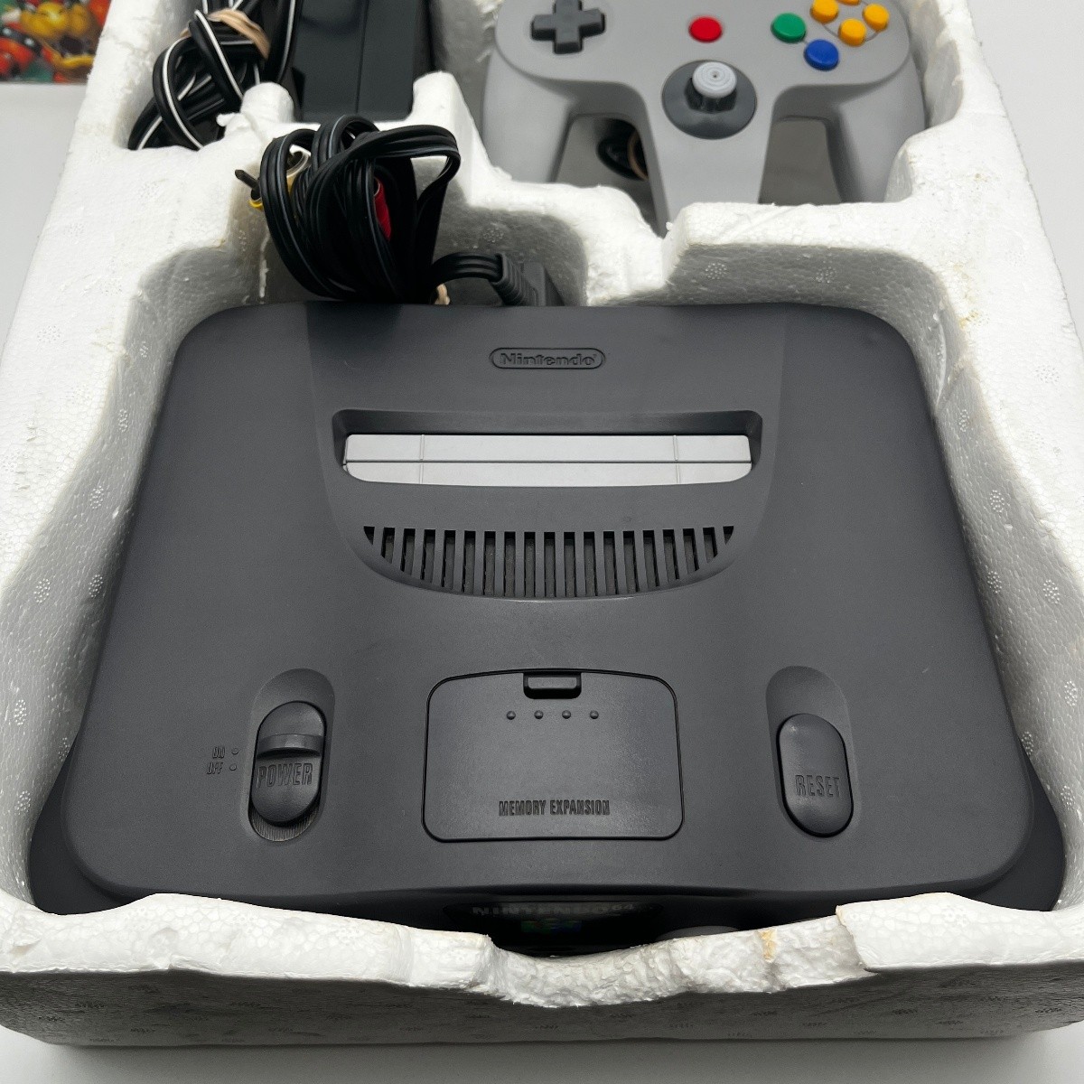 Nintendo 64 Console System In Original Box with Controller Power AV Cables