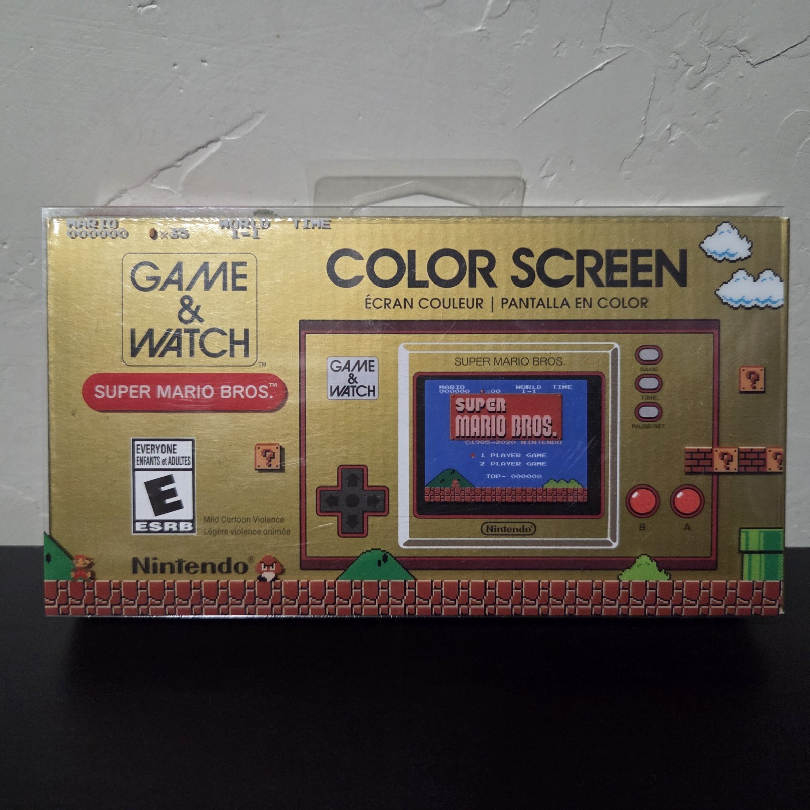 Nintendo Super Mario Bros. Game and Watch Color Screen *NEW and Sealed*
