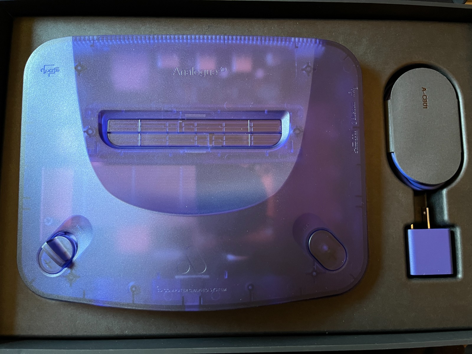 Analogue3D Funtastic Grape Limited Edition Analogue 3D Nintendo 64 FPGA Console