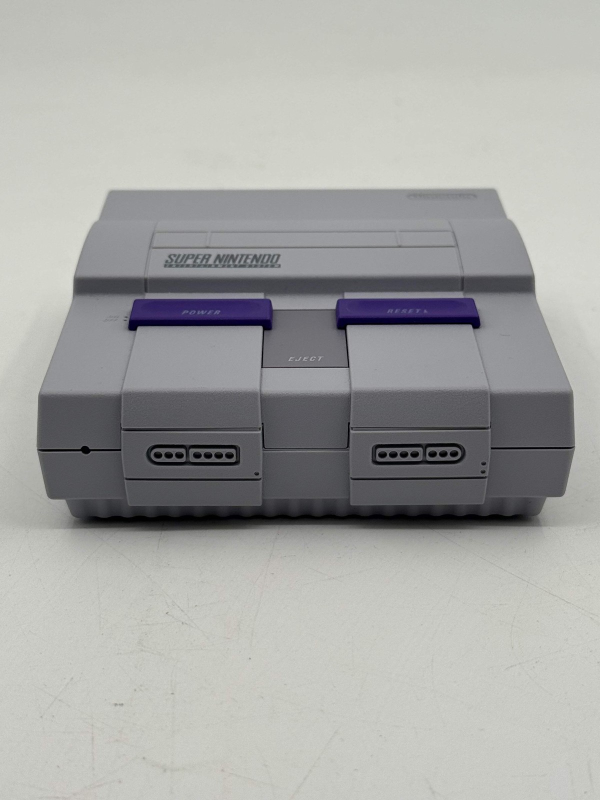 Nintendo Super NES Control Deck CLV-201 + Controllers Gray – Used VGC