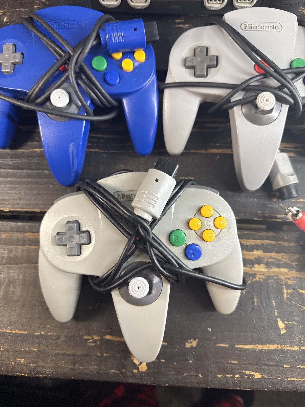 Nintendo 64 bundle with 7 games/3 controllers Jet Pack And Memory Card Tested