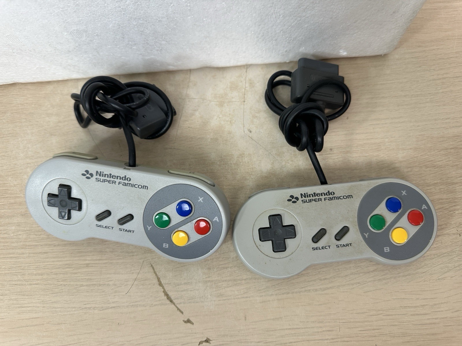 Nintendo Super Famicom Console SFC Japanese SNES in Box w/ Remotes/Cables-Tested