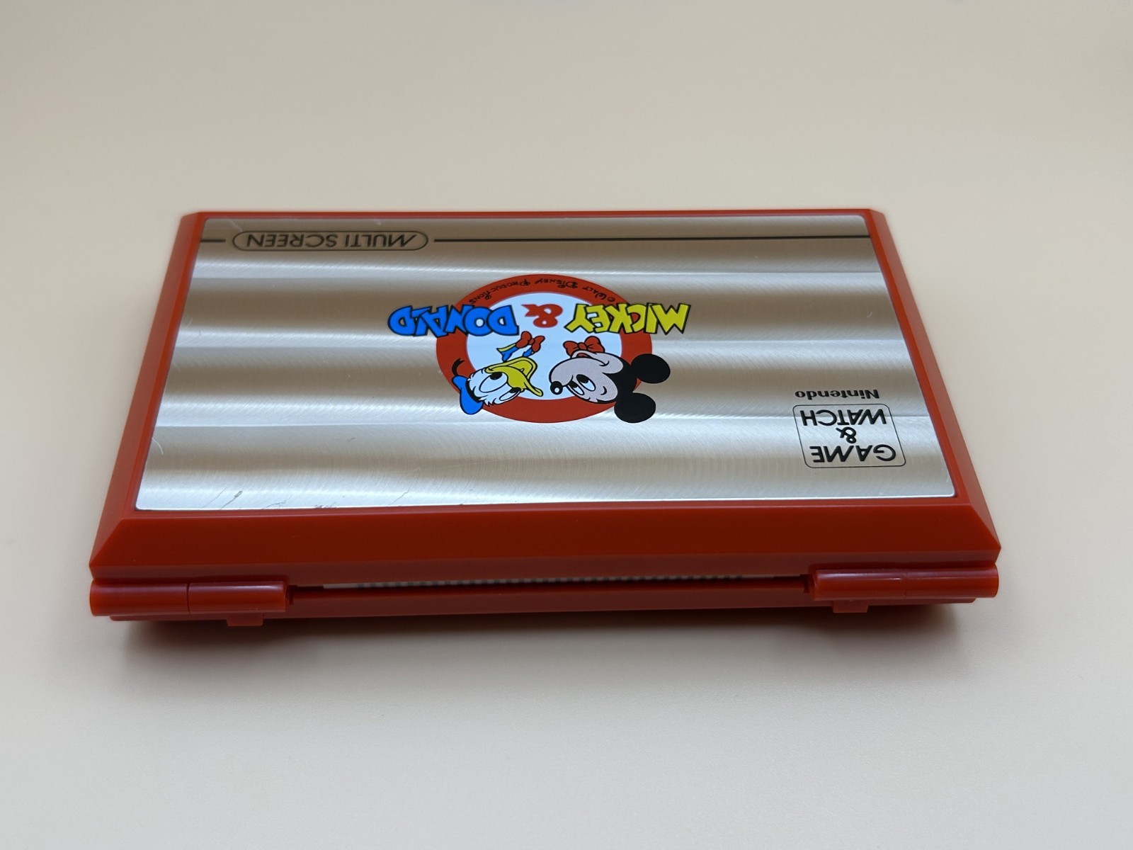 Nintendo Game & Watch MICKEY & DONALD DM-53 Multi Screen 1982 In Box 1982