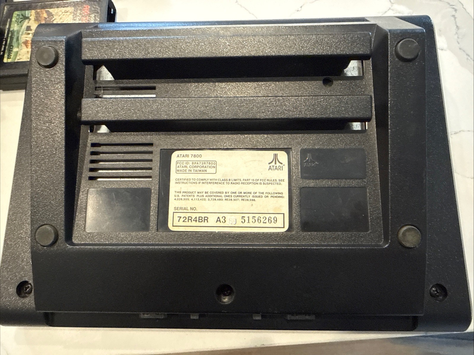 Atari 7800 ProSystem 1986 Console Bundle Controller AS IS Parts READ!!