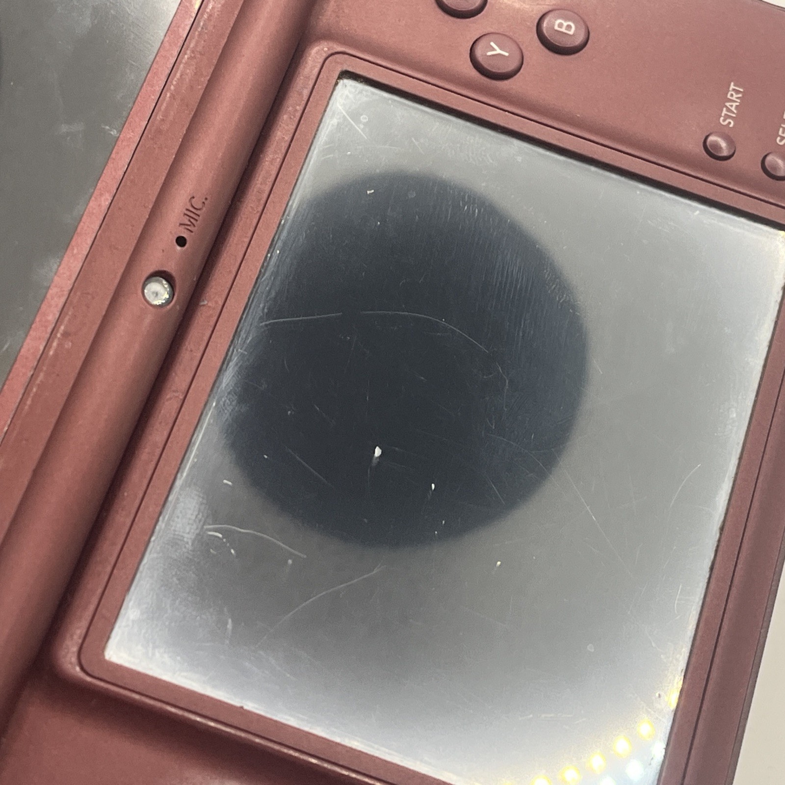 Nintendo DSi XL Launch Edition Handheld System – Burgundy Tested Working