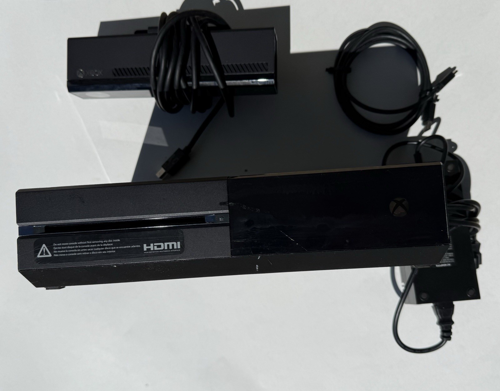 Microsoft Xbox One 500GB Black Console w/ Kinect, Power Supply & HDMI Cable