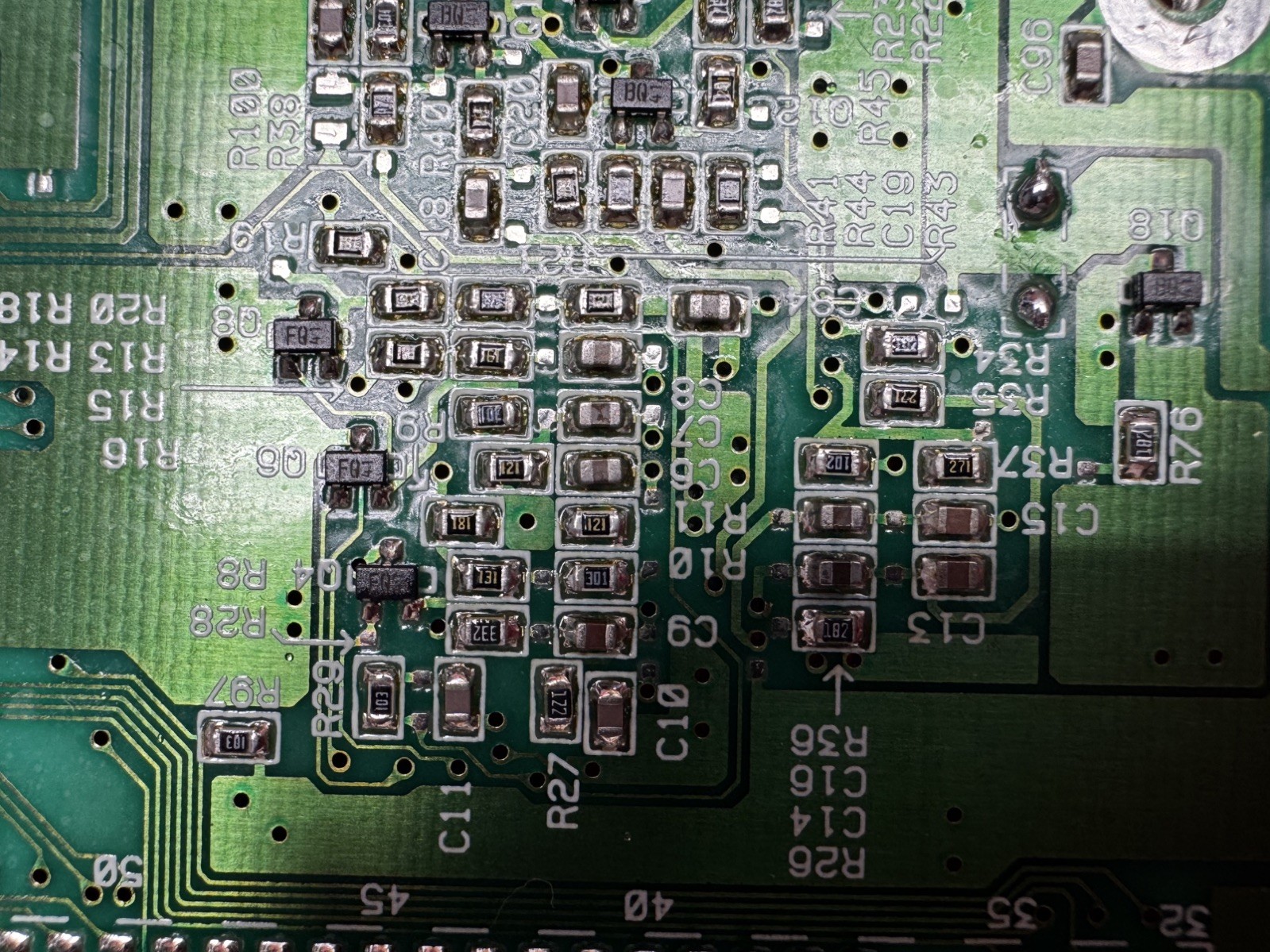 SNES SHVC-01 Voultars Edge Enhancer -Full Recap-New 7805s VR-New Shell Multi LED