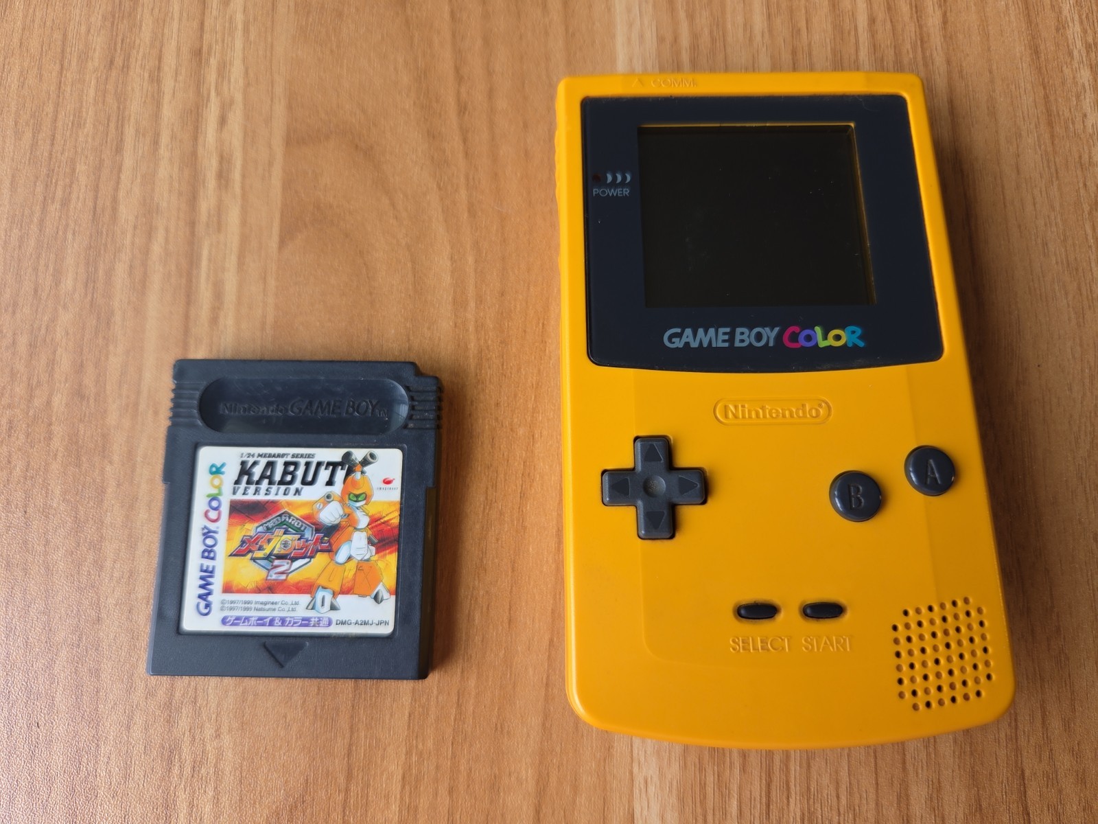 Nintendo Gameboy Color GBC Yellow Dandelion Handheld Console System CGB-001