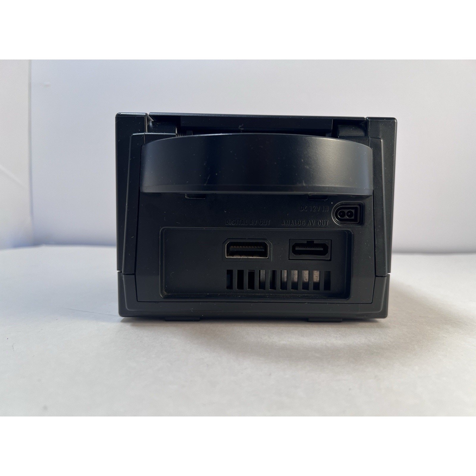 GameCube Black Console (DOL-001) 1 OEM Controllers, Power Cord, AV Cable – EUC