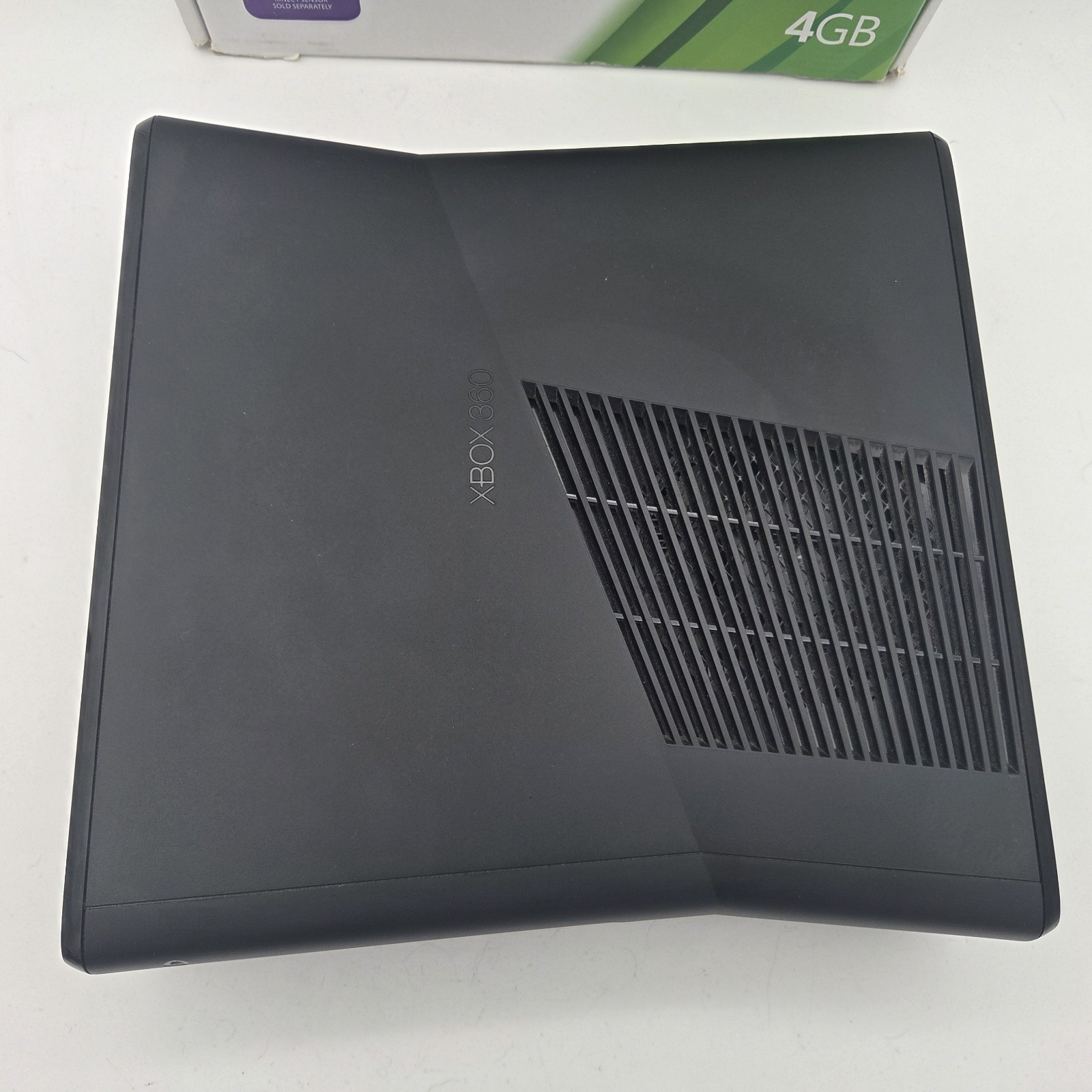 Microsoft Xbox 360 Slim 4GB Black Matte Console Model 1439 Complete In Box VGC