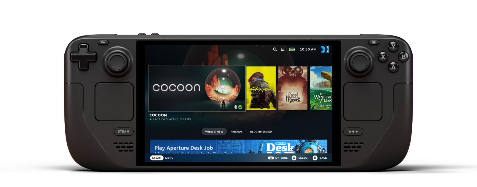 NEW IN BOX VALVE STEAM DECK OLED 512GB – BLACK SEALED 🎮