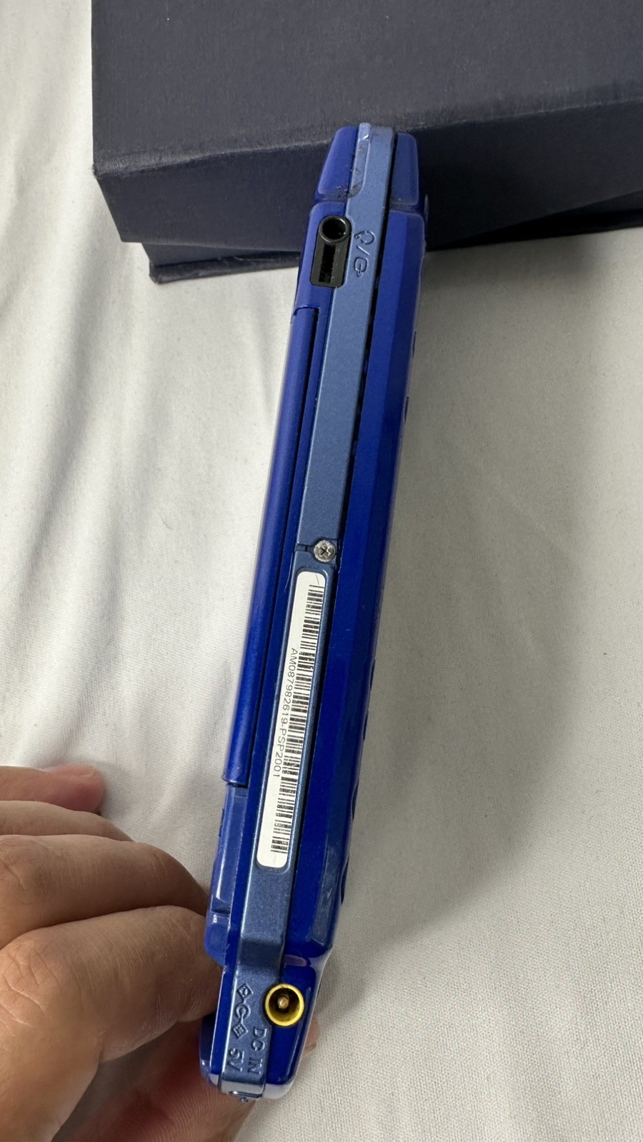 PSP-2001 Blue Playstation Portable Console FOR PARTS ‼️